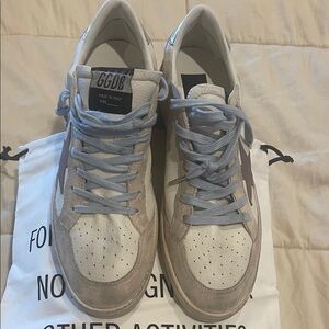 NWT Golden Goose Women’s Ball Star Almond Toe Star Patch Sneakers